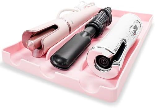 PROBLEM FIXED Hair Tool Organizer, 100% Food Grade Silicone, Up to 428F Heat Resistant, Hot Tools Organizer, Hair Styling Tools Organizer, 14.75" x 9.5" x 1"