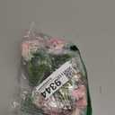 Dremisland Artificial Flowers Like Real Artificial Bouquet 2 Packs Silk Artificial Roses Bouquet with Daisy Chrysanthemum Pink Flowers for Valentines Day Centerpiece Table Wedding Party Decor