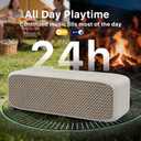 JUOVI Portable Bluetooth Speaker 20W Stereo Sound TF Card/AUX Input