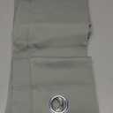 NICETOWN Blackout Sage Green Curtains for Cafe 45 inch Length - Grommet Room Darkening Sound Reducing Solid Curtains and Drapes for Small Windows, W52 x L45, 2 Panels