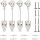 Coolaroo Replacement Part Roller Shade Hardware Bungee Kit and End Cap Tie Downs for Coolaroo Outdoor Roller Shade (2, Sand)