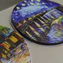 Tucocoo Stove Burner Covers, Van Gogh Starry Night Gas Stove Burner Covers Set of 4, 8 Inches and 10 Inches Stove Top Covers for Electric Stove Metal Stove Cover Gas Stove Top Covers Kitchen Decor (Artwork-39)