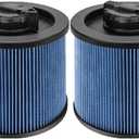 2 Pack DXVC4002 Cartridge Filter Compatible with DeWalt DXV04T, DXV05P, DXV05S, DXV08S, DXV06G 4 Gallon Wet/Dry Vacuum Cleaners