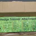 16" Hedge Trimmer Attachment,12 Angle Positon fits for most brands pole saw attachment Trimmerhead,brushcuterhead,powerhead and Lithium-ion Multi Head System (Black), 30