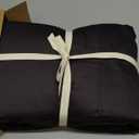 SONORO KATE 100% Egyptian Cotton Sheets Set, Extra Deep Pocket up to 18"-24",1000 High Thread Count, Soft & Breathable 5-Star Hotel Sateen Bed Sheets - 4 PC (Black,King)