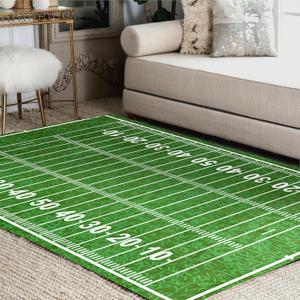 ALAZA American Football Field Green Sport Lover Area Rug Rugs for Living Room Bedroom 4'10" x 6'8" ALAZA American Football Field Green Sport Lover Area Rug Rugs for Living Room Bedroom 4'10" x 6'8"