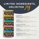 Reveal Natural Wet Cat Food, 30 Count, Grain Free, Limited Ingredient Canned Food for Cats, Fish and Chicken Variety in Broth, 2.47 oz Cans (EXP 06/16/29)