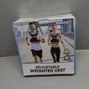 Adjustable Weighted Vest Women/Men, 6-12lb/12-18lb/20-32lb Weight Vest with 6 Ironsand Weights for Strength Training Rucking Running Walking Fitness Workout