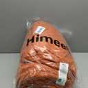 Pintuck Bed in a Bag, 7 Pieces King Size Comforter Set Burnt Orange, Pinch Pleat Bed in a Bag, Soft All Season Bedding Sets with Comforter, Flat Sheet, Fitted Sheet and Pillowcases & Shams