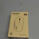 TECKNET Bluetooth Mouse, 4800 DPI Wireless Mouse, 2-Year Battery 6 Adjustable DPI, 6 Buttons Compatible with Laptop/Windows/Computer - Black