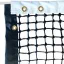 Tennis Net Outdoor Heavy Duty Professional Tennis Court Net Replacement Portable Tennis Net Nylon for Standard Tennis Courts [Includes 2 Fiberglass Dowels], 42' Length, 3.5' Height