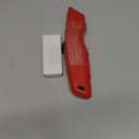 WORKPRO Premium Utility Knife, Retractable All Metal Heavy Duty Box Cutter, Quick Change Blade Razor Knife, with 10 Extra Blades (Red)