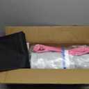 Air Gymnastics Track Tumbling Mat Inflatable 10ft 13ft 16ft 20ft Flooring Mat Yoga Training Mat 4 Inch Thickness for Home Use/ Training/ Cheerleading/ Yoga/ Water Fun (Black , 3m)