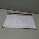 Ospelelf Desk Calendar 2026-2027, Magnetic Fridge Wall Calendar, 18 Month Monthly Large Calendar Planner with Plastic Cover 17" X 12", January 2026 - June 2027 Geometry