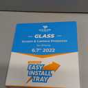 Power Theory Designed for iPhone 14 Plus Screen Protector with Camera Lens Protectors and Easy Install Kit [Premium Tempered Glass]