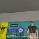 Depend Fresh Protection Adult Diapers, Incontinence Underwear for Men, Disposable, Maximum, Extra-Large, Grey, 26 Count