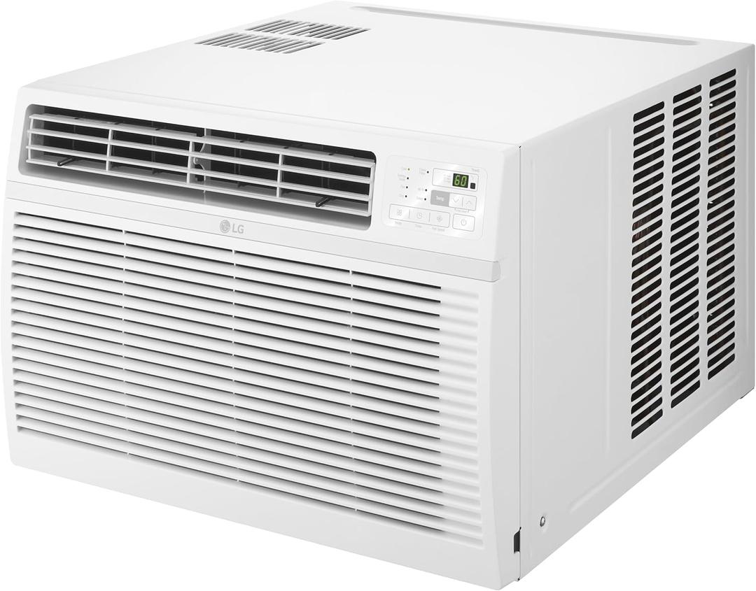 LG 14000 BTU Window Air Conditioners [2023 New] Remote Control WiFi Enabled App Ultra-Quiet Washable Filter Cools 800Sq.Ft for Large Room AC Unit air conditioner Easy Install White LW1521ERSM1