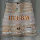 BTFBM Casual Women Spring Dresses 2025 Sleeveless Striped Midi Button Down Dress Ribbed Knit Cardigan Cover Up Dress (S)