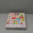 PLAY Clay Dough Set with Ice Cream Maker Machine/Noodle Maker/Banana Split Ice Cream Mold Kitchen Creations Arts Crafts Play Food Toys Tools Kit for Boys Girls Kids Toddlers Ages 3+