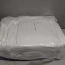 LEISURE TOWN King Mattress Pad Fitted Quilted Cotton Mattress Cover Cooling Soft Pillow Top Mattress Topper with Down Alternative Filling Mattress Protector with 8-21 Deep Pocket (78x80 White)