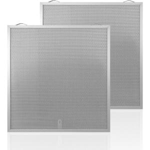 S99010430-003 Grease Range Hood Filters 15-3/4" X 16-7/8" X 3/8" Compatible with Broan Range Hood Filter, Aluminum Filter, Replaces 99010430-003 AP62619422 Pack of 2