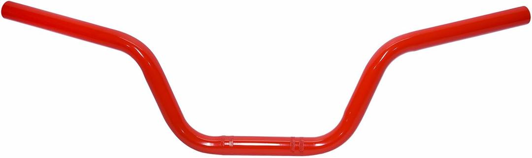 JMCHstore Red 7/8'' Mini Bike Handlebars for Coleman BT200X CT200UEX Motovox MBX10 Mega moto MMB80 Trailmaster MB200 100cc 200cc Mini Bike Parts