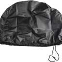 210D Oxford Cloth Waterproof Dust Cover For Industrial Electric Fan, Foldable Electric Fan Dust Cover Protector, Black