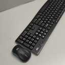Logitech MK270 Wireless Keyboard and Mouse Combo for Windows, 2.4 GHz Wireless, Compact Mouse, 8 Multimedia and Shortcut Keys, 2-Year Battery Life, for PC, Laptop - Black