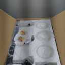 3-Light Black Bathroom Light Fixture Over Mirror Modern Farmhouse Bathroom Vanity Light Vintage Wall Lighting with Clear Glass Shade for Bathroom, Bedroom, Hallway, Cabinet