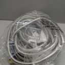 Stainless Steel Garden Hose 100ft Heavy Duty Metal Water Hoses with 10 Function Water Hose Nozzles for Yard Outdoor
