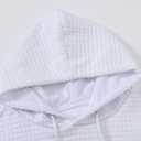 YuKaiChen Men's Casual Pullover Hoodies Long Sleeve Hooded Sweatshirts (White, XXL)