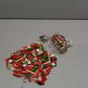 Mini Clothes Pins, Christmas Wooden Photo Clips Small Clothes Pin Tiny Wood Clip for Crafts, Mini Wooden Pegs with 33 ft Jute Twine for Hanging Xmas Card Photo Picture Display (Fresh Color,100 Pcs)