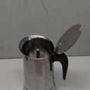 12 Cup Moka Pot Stainless Steel 600ml Italian Espresso Coffee Maker Stovetop CoffeeMakers Mocha Pot Percolator for Induction Stove Classic Cafe Makers Portable for Easy Brewing Tummy