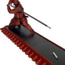 Incense Holder with Storage Box Japanese Samurai Warrior Incense Burner Ash Catcher Asian Spiritual Zen Meditation Gift Traditional Art