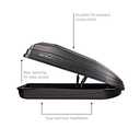 SportRack Vista XL Rear Opening Cargo Box,Black