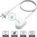 Replacement for Philips Sonicare Toothbrush Charger HX6100 Charging Base Flosser, HX3000 / HX6000 / HX8000 / HX9000 Series Portable Waterproof Electric Toothbrush Power Cord 3.3Ft