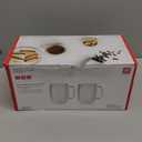 ZWILLING J.A. Henckels Coffee Mug 2 Piece Set J.A. Henckels Cappuccino Glass Mug Set