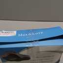 Memory Foam Seat Chair Cushion for Relieves Back Sciatica Pain Tailbone Pain Coccyx Degenerating Disc Orthopedic Osteoarthritis Prostate Cushion Low Back Pain Cushion Hip Shaping (Dark Gray)