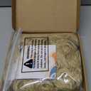 ColorGround Medium Long Curly Blonde 80S Rocker Wig for Women