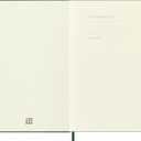 Moleskine Festive Holiday Notebook, Hard Cover, Ruled, Large (5" x 8.25"), Myrtle Green, 240 Pages