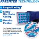 CryoMAX Cold Pack, Reusable, Latex Free, 8 Hour Cold Therapy, Large, 12" x 12" (1 Count)