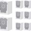 ApexOne 8 Pack Vacuum Bags for iRobot Roomba i, j, s Series, 104 Combo, 105 Combo, 105 Vac, Plus 405 (G185) (G181) Combo, Max 705 Vac, Max 705 Combo, Plus 504 Vac, Plus 505 Combo, Q0520 Robot Vacuum