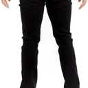 Kenneth Cole Mens Jeans Slim Fit - Mens Stretch Jeans with Repreve Recycled Polyester - Jeans for Men Slim Fit (Black)
