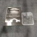 Bar Sink 15 Inch Drop in Bar Sinks Modern Stainless Steel Small Kitchen Sinks Single Bowl RV Sink with Faucet Combo (15" x 15" x 8.3")