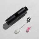 3 x Perfume Travel Refillable Atomizer Bottle: Cologne Spray Mini for Refill - Empty Fragrance Sprayer for Men - Large Size 20ML Black (0.7 Ounces)