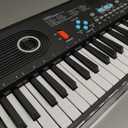 61 key keyboard Piano,Portable Electronic Digital Piano,Built In Dual Speakers,External Microphone,Power Plug,Rich Teaching Content,Multi-Functional Electronic Piano Suitable For Beginners jd555