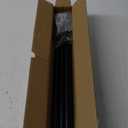 Matte Black Curtain Rods 18 to 60 Inches(1.5-5 Feet),5/8 inch Splicing Drapery Rods,Small Curtain Rods Set,Size: 18''-60'',Matte Black
