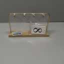 Uguisu Desktop Decor, Wall Calendar, Gold Metal Stand with Paper Monthly Daily Calendar, Home Decor, Living Room Decor, Hallway Decorative Ornament, Reusable Office Accessory.