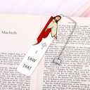 6 x Funny Book Lovers Gifts,Valentine Basket Stuffers Bookish Valentines Bookmark Gifts for Women Men, Bookmarks for Reading Women Men, Bookmarks for Book Lovers, Smutty Bookmark Reading Accessories