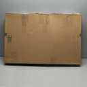 20 x 20 inches High-end Luxury Leather Round Oversized Service Tray, Ottoman & Coffee Tray for Family Dinner, Out-of-House Picnic, Party Essential (20 inch Black)